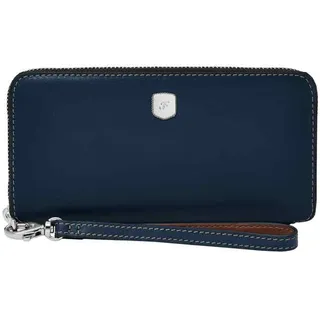 Fossil Damen Lennox Reisezubehör-Bi-Fold-Brieftasche, Blau