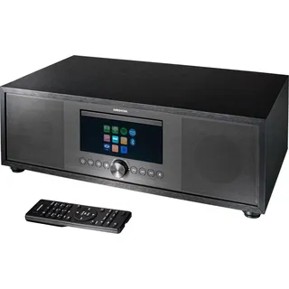 Medion LIFE® P66400 All-in-One Audio System schwarz Kompaktanlage - Grau