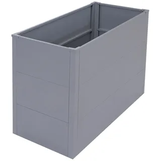 Mendler Hochbeet HWC-P64 77 x 100 x 50 cm Grau