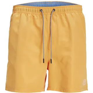 JACK & JONES Herren Badehose Badeshort JPSTFIJI JJSWIM SOLID Apricot Solid 12225961