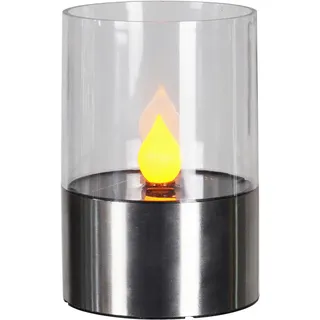 Globo Solarleuchte , Klar , Kunststoff , 3-teilig , 11 cm , mit Schalter , Dekoration, Gartendeko