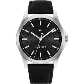 Tommy Hilfiger DREI-Zeiger Quarz Leder 40 mm 1710668