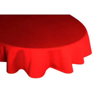 Wirth Tischdecke Lahnstein oval 130 x 190 cm Rot