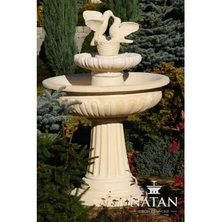 Springbrunnen Froschbrunnen Brunnen Steinbrunnen Gartenbrunnen Fontaine 127cm