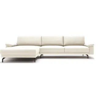 Creation BY ROLF BENZ Ecksofa "CR.450 elegantes Designsofa mit hohem Sitzkomfort", perlweiß