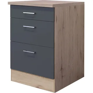 Flex-Well Unterschrank Morena 60 x 85 x 60 cm Grau