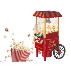 BEPER BT.651Y Popcornmaschine, ABS-Kunststoff, Rot/Gold