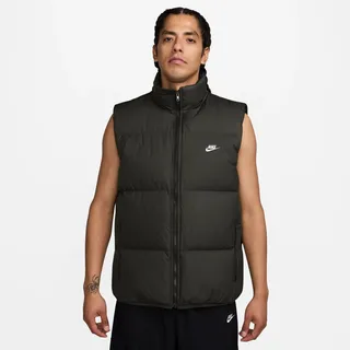 Nike Herren Weste SF Club Puffer Vest 550 IB2977-355 XL - Sequoia/White - XL