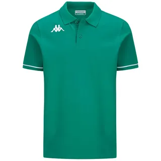 Kappa Barli Kurzarm-poloshirt - Green / White - 4XL