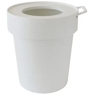 Papierkorb Taptrash Hachiman weiß, 30.5xmit Griff 28.6 cm