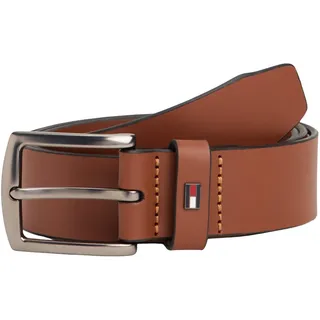 Tommy Hilfiger Herrengürtel Leder 3,5 cm breit Braun 90