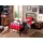 Jugendbett New York 90 x 200 cm Holz, Metall schwarz schwarz