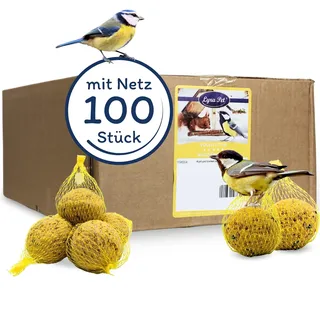 100 Stk. Lyra Pet® Ganzjahresknödel mit Netz à 90 g = 9 kg