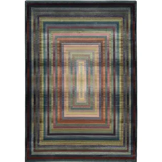 THEKO Teppich HEINE HOME Gr. 2, bunt, B:68cm H:10mm L:130cm, Polypropylen, Teppiche, Kurzflorteppich Webteppich Flachgewebeteppich Teppich,