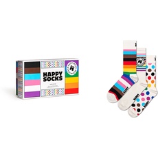 Happy Socks Socken, (3 Paar), bunt