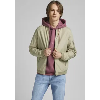 JACK & JONES JJERUSH Bomber beige 2