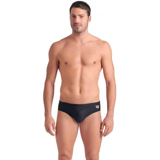 ARENA Feel Graphic Brief Badehose für Herren, Elastischer Schwimmslip für Meer und Pool, Maxfit Eco Gewebe, Chlor- und Salzwasserbeständig mit UV-Schutz UPF 50+, Herren-Badeslip mit Frontfutter