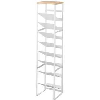 Yamazaki Tower Küchenregal 19,3 x 20 x 88,5 cm Weiß