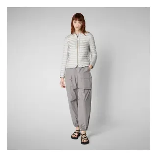 Save The Duck für Damen. D30614W-IRIS20 Carina Jacke grau (M), Lässig, Nylon, Langarm