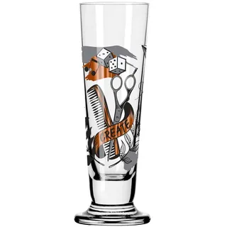 Ritzenhoff Schnapsglas , Grau, Schwarz, Weiß, Kupferfarben , Glas , 52 ml , 3.5x11.3x3.5 cm , Fsc, Made in Germany , Gläser, Schnapsgläser & Stamperl