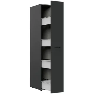 WIMEX Apothekerschrank 30 x 54 x 185 cm Grau
