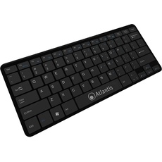 ATLANTIS Argo Ultradünne Tastatur 78 Tasten USB Tasten Chocolate Farbe Schwarz