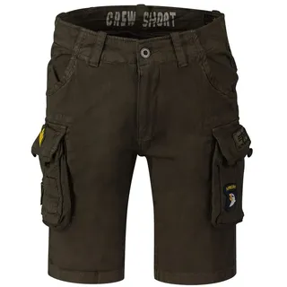 Alpha Industries Crew Patch Für Cargos, Greyblack, 34 EU