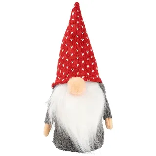 Ideen mit Herz DIY-Wichtel | 8-teiliges Set zum selber Basteln Einer Wichtel-Figur | Weihnachtsdeko, Weihnachtswichtel, Deko für Weihnachten (Lasse, 25 cm)