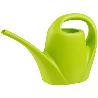 greemotion Gießkanne, Blumengießkanne mit langem Ausgießer, Kunststoff, 1,5 l, Hellgrün