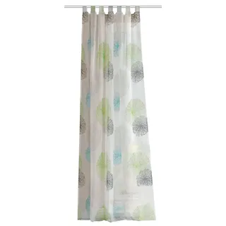 Home fashion Rawlins Vorhang Schlaufen 140x245 cm grün