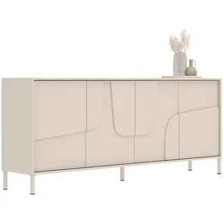 OTTO home Sideboard 205 x 84 x 40 cm Beige