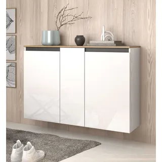 INOSIGN Zippo 130 x 85 x 35 cm hochglanz lackiert / weiß