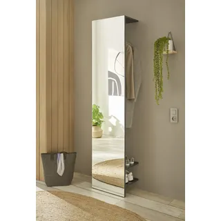 Home Affaire GiRON/CiTY Garderobenschrank 50 x 30 x 200 grau