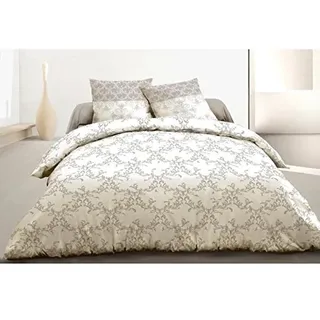 Home Inspiration 61236 3 Stück 2teilig Bettbezug Baumwolle weiß 36 x 26 cm