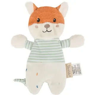 Sterntaler Knistertier Fuchs Filou - Kuscheltier aus weichem Flausch, Jersey & Cord - Baby Spielzeug mit Knisterpapier - zum Greifen, Entdecken & Spielen - ab Geburt - Geschenkidee unisex, rost