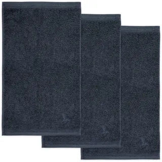 Superwuschel Gästehandtuch 30 x 50 cm dark grey 3 St.