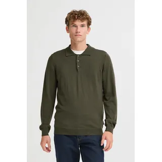 Casual Friday CFWINDING Herren Pullover Feinstrickpullover Wollmischung regular fit - Schwarz