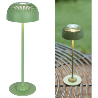 LuminexDesigns Touch Nachttischlampe, dimmbare kabellose Tischlampe für Wohnzimmer, 5200mAh wiederaufladbarer Akku, 3 Farbmodi, IP54 gemütliches Ambientelicht für Schlafzimmer & Wohnkultur, Grün