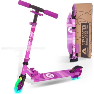Apollo 125mm klappbarer City Scooter Moonracer - lila