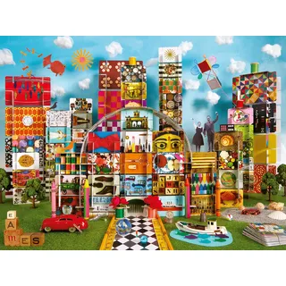 Ravensburger Eames House of Cards Fantasy 1500 Teile