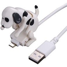 Streuner Hund Ladekabel, Hund Smartphone USB Kabel Ladegerät USB Daten Übertragung,Mobiles Welpendatenkabel Handy Ladekabel, Hundespielzeug für Verschiedene Modelle für Android Smartphones