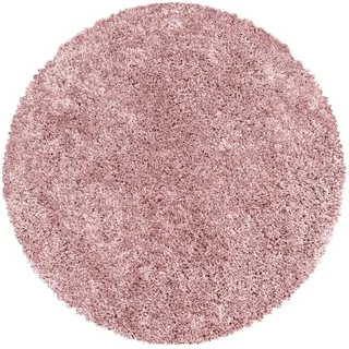 Ayyildiz Hochflorteppich »SYDNEY rosa Ø ca. 80cm