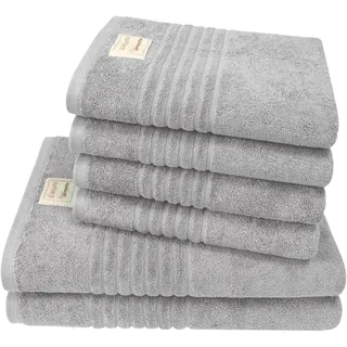 Nature 6-tlg. silberfarben