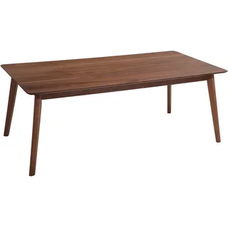 Beliani Esstisch 200 x 75 x 100 cm braun