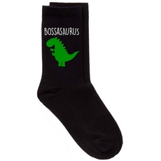 60 Sekunden Makeover Limited Herren Boss Dinosaurier Bossasaurus Socken Schwarz, One Size