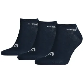Sneakersocken HEAD "Socken 3er Pack", Damen, Gr. 35-38, blau, Obermaterial: 73% Baumwolle CO. 23% Polyester PES. 2% Polyamid PA. 2% Elasthan EL., Socken Sneakersocken