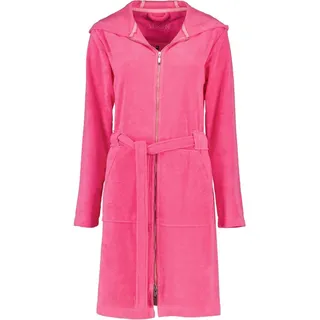 VOSSEN Bademantel »Tampa, ideal für Sauna & Spa, Hotelbademantel, Morgenmantel«, 1 Stk. Kängurutasche, Reißverschluss, rosa