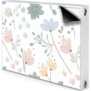 Magnet Heizkörperabdeckung Heizkörperverkleidung Verkleidung Abdeckung 90x60 cm - Blumen, Frühling