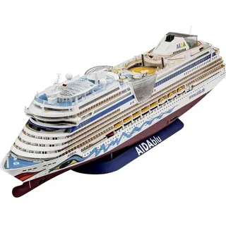 Revell 05230 Modellbausatz Schiff 1:400 - Cruiser Ship AIDAblu, AIDAsol, AIDAmar, AIDAstella im Maßstab 1:400, Level 5, originalgetreue Nachbildung mit vielen Details, Kreuzfahrtschiff, 05230