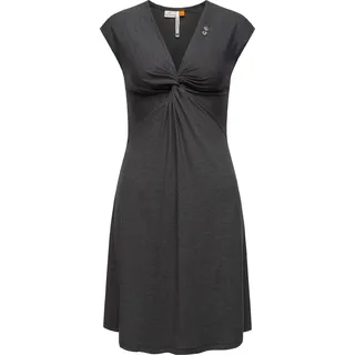 Ragwear Jerseykleid »Sommerkleid Comfrey Solid«, schwarz